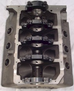 MR-1 Pontiac block bottom